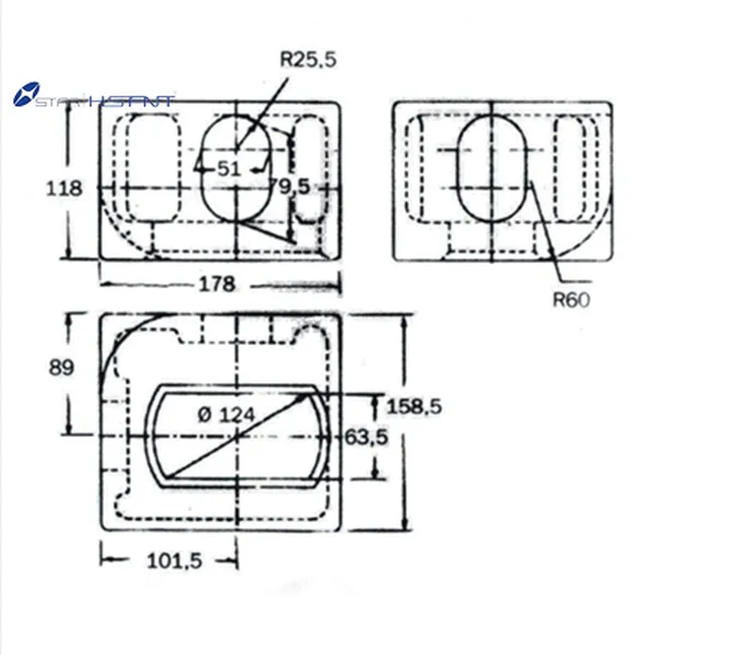 178x162x118 corner casting