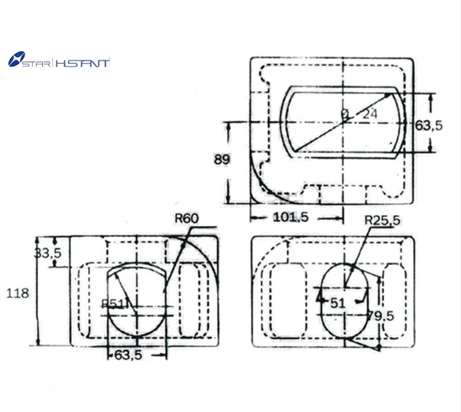 abs certified corner casting